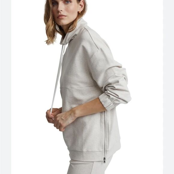 Varley Warwick Sweatshirt Heather Gray Size Small - Picture 3 of 9